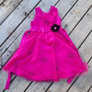 Girls Purple Dress size 6. Made by Jona Michelle